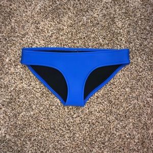 blue bikini bottoms